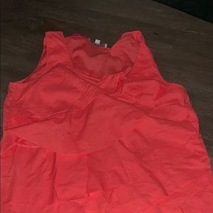 Loft Ruffled Linen Top